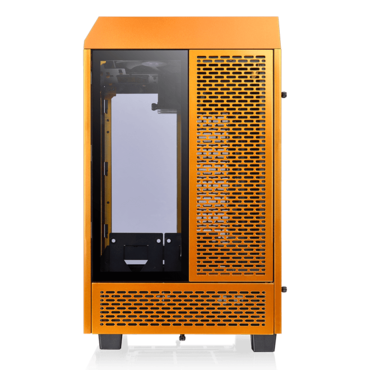 The Tower 100, Tempered Glass, No PSU, Mini-ITX, Metallic Gold, Mini Tower Case