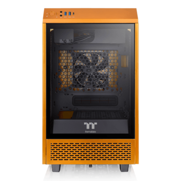 The Tower 100, Tempered Glass, No PSU, Mini-ITX, Metallic Gold, Mini Tower Case