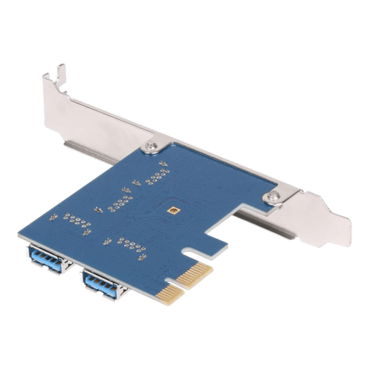 B07B2SWS2D, 4 x USB 3.0 Connector to PCI Express 2.0 x1 Add-On Card