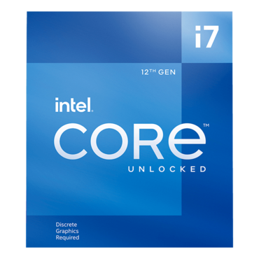 Core™ i7-12700KF 12 (8P+4E) Cores 2.7 - 5.0GHz Turbo, LGA 1700, 190W MTP, OEM Processor