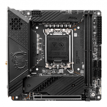 MEG Z690I UNIFY, Intel® Z690 Chipset, LGA 1700, Thunderbolt™ 4, Mini-ITX Motherboard
