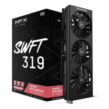 Radeon™ RX 6900 XT Speedster SWFT 319 CORE, 1825 - 2250MHz, 16GB, GDDR6, Graphics Card