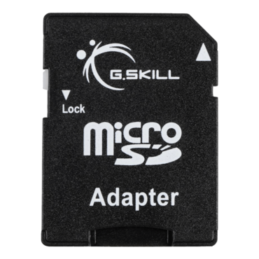 64GB, FF-TSDXC64GA-U1, UHS-1 / Class 10, microSDXC, Memory Card w/ SD Card Adapter