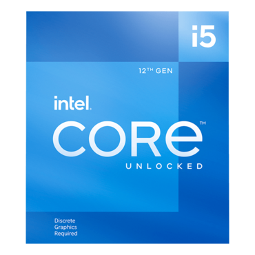 Core™ i5-12600KF 10 (6P+4E) Cores 2.8 - 4.9GHz Turbo, LGA 1700, 150W MTP, OEM Processor