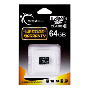 64GB, FF-TSDXC64GN-U1, UHS-1 / Class 10, microSDXC, Memory Card