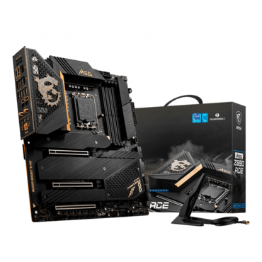 MEG Z690 ACE, Intel® Z690 Chipset, LGA 1700, 2x Thunderbolt™ 4, E-ATX Motherboard