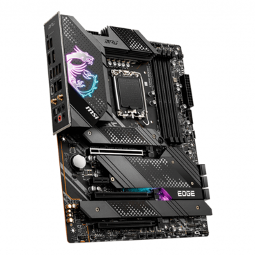 MPG Z690 EDGE WIFI DDR4, Intel® Z690 Chipset, LGA 1700, Type-C 2x2, ATX Motherboard