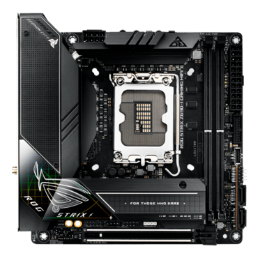 ROG STRIX Z690-I GAMING WIFI, Intel® Z690 Chipset, LGA 1700, 2x Thunderbolt™ 4, Mini-ITX Motherboard