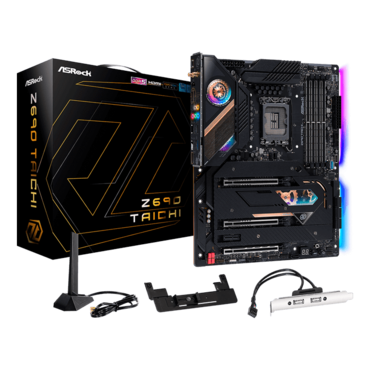 Z690 Taichi, Intel® Z690 Chipset, LGA 1700, 2x Thunderbolt™ 4, ATX Motherboard