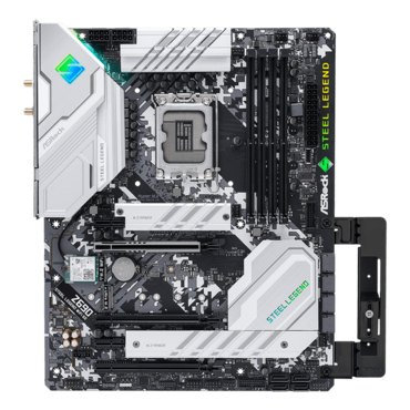 Z690 Steel Legend WiFi 6E, Intel® Z690 Chipset, LGA 1700, DP, ATX Motherboard