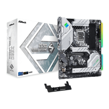 Z690 Steel Legend, Intel® Z690 Chipset, LGA 1700, DP, ATX Motherboard