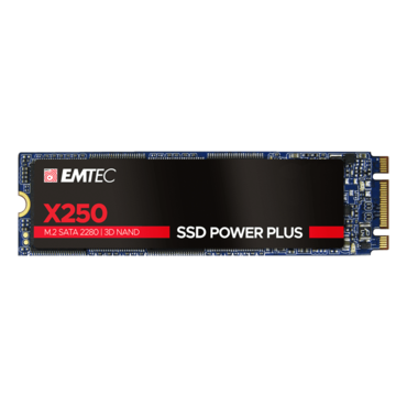 1TB X250 Power Plus, 520 / 500 MB/s, 3D NAND, SATA 6Gb/s, M.2 2280 SSD