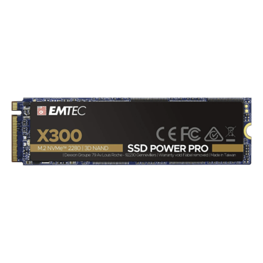 1TB X300 Power Pro, 3300 / 1500 MB/s, 3D NAND, PCIe NVMe 3.0 x4, M.2 2280 SSD