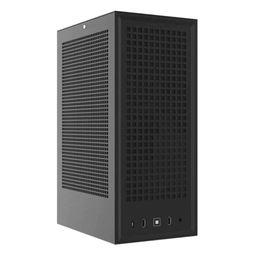 Revolt 3, No PSU, Mini-TX, Black, Mini Tower Case