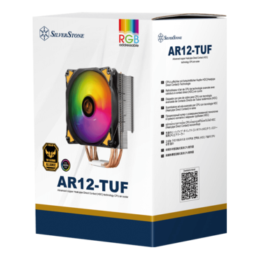 AR12-TUF, 154mm Height, Copper/Aluminum CPU Cooler