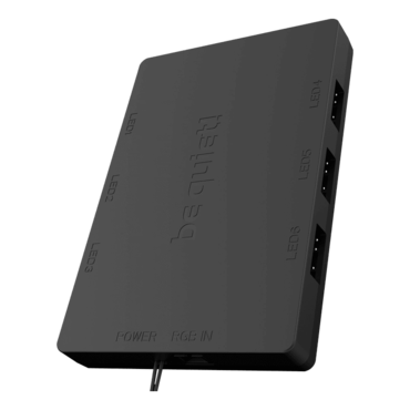 Light Wings 3 x 120mm, w/ ARGB Hub, ARGB LEDs, 1700 RPM, 41.51 CFM, 20.6 dBA, Cooling Fans