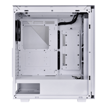 Divider 500 TG Air Snow, Tempered Glass, No PSU, ATX, White, Mid Tower Case