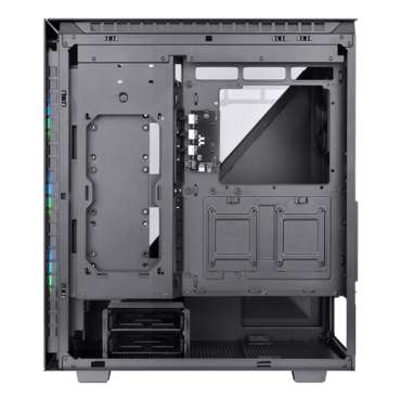 Divider 500 TG ARGB, Tempered Glass, No PSU, ATX, Black, Mid Tower Case