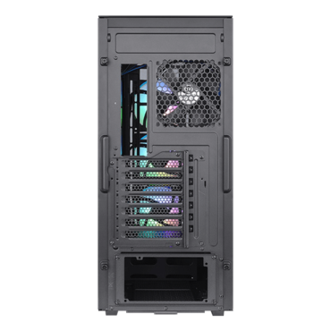 Divider 500 TG ARGB, Tempered Glass, No PSU, ATX, Black, Mid Tower Case