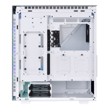 Divider 500 TG Snow ARGB, Tempered Glass, No PSU, ATX, White, Mid Tower Case