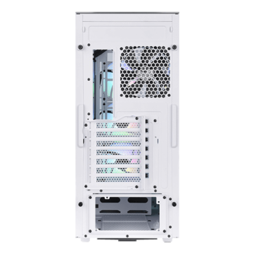 Divider 500 TG Snow ARGB, Tempered Glass, No PSU, ATX, White, Mid Tower Case