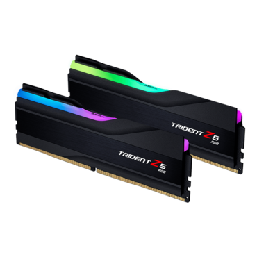 32GB (2 x 16GB) Trident Z5 RGB DDR5 6000MHz, CL36, Matte Black, RGB LED, DIMM Memory - TAA Compliant