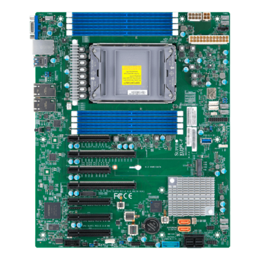 MBD-X12SPL-F-O, Intel® C621A, LGA 4189, DDR4-3200 2TB 3DS LRDIMM / 8, SATA DOM / 2, VGA, M.2, USB 3.2 / 2, GbLAN / 2, ATX Retail
