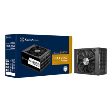 HELA 2050, 80 PLUS Platinum 2050W, Fully Modular, ATX Power Supply
