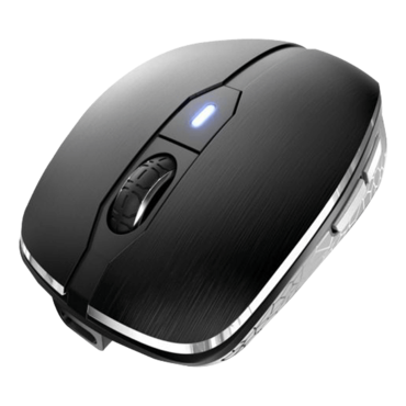 MW 8C ADVANCED, 3200-dpi, Wired/Bluetooth/Wireless, Black, Optical Mouse