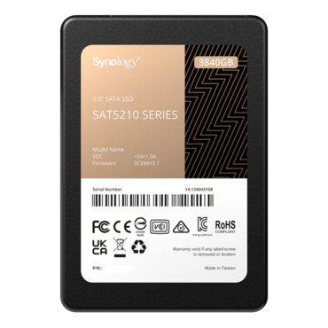 3.84TB SAT5210 7mm, 530 / 500 MB/s, 3D NAND, SATA 6Gb/s, 2.5&quot; SSD