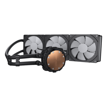 Glacier One 360MPH Black, 360mm Radiator, Liquid Cooling System