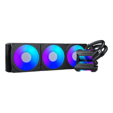Glacier One 360MPH Black, 360mm Radiator, Liquid Cooling System