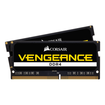 32GB Kit (2 x 16GB) VENGEANCE® DDR4 3200MHz, CL22, Black, SO-DIMM Memory