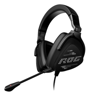 ROG Delta S Animate, Virtual 7.1 Surround Sound, Wired, Black, Gaming Headset