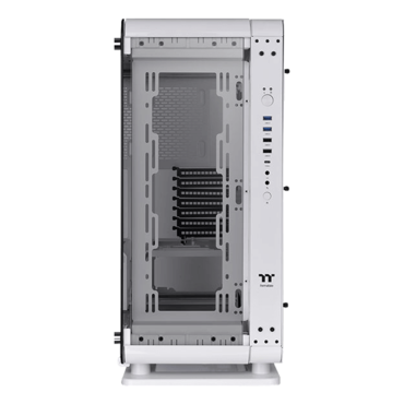 Core P6 TG Snow, Tempered Glass, No PSU, ATX, White, Mid Tower Case