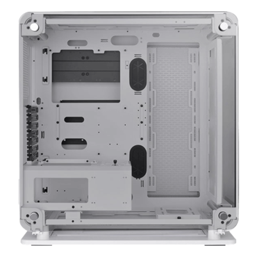 Core P6 TG Snow, Tempered Glass, No PSU, ATX, White, Mid Tower Case