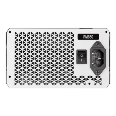 RM850 White, 80 PLUS Gold 850W, Fully Modular, ATX Power Supply
