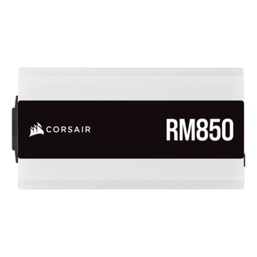 RM850 White, 80 PLUS Gold 850W, Fully Modular, ATX Power Supply