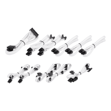 RM750 White, 80 PLUS Gold 750W, Fully Modular, ATX Power Supply