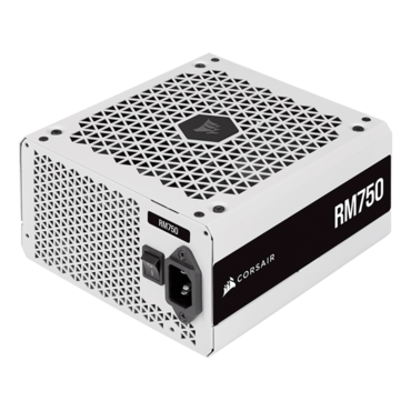 RM750 White, 80 PLUS Gold 750W, Fully Modular, ATX Power Supply