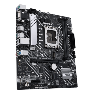 PRIME H610M-A D4-CSM, Intel® H610 Chipset, LGA 1700, DP, microATX Motherboard