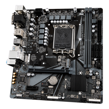 H610M S2H DDR4, Intel® H610 Chipset, LGA 1700, DP, microATX Motherboard
