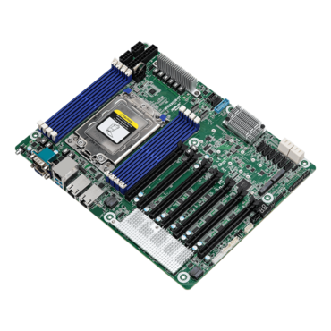 WRX80D8-2T, AMD WRX80, SP3, DDR4-3200 256GB 3DS RDIMM / 8, 2 x M.2, VGA, 10GbLAN / 2, ATX Retail