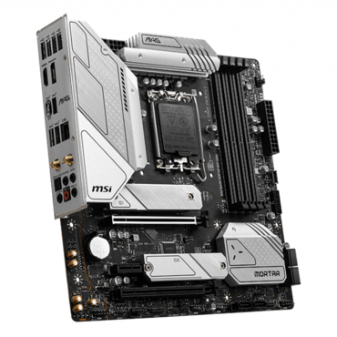 MAG B660M MORTAR WIFI DDR4, Intel® B660 Chipset, LGA 1700, Type-C 2x2, microATX Motherboard
