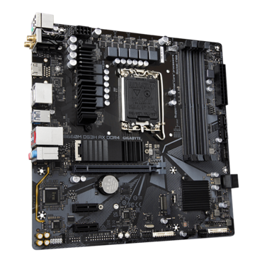 B660M DS3H AX DDR4, Intel® B660 Chipset, LGA 1700, DP, microATX Motherboard