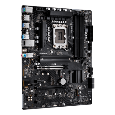H670 PG Riptide, Intel® H670 Chipset, LGA 1700, DP, ATX Motherboard