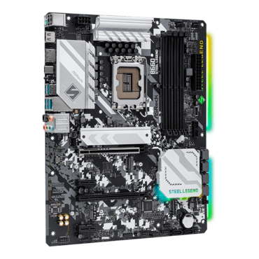 B660 Steel Legend, Intel® B660 Chipset, LGA 1700, Type-C 2x2, ATX Motherboard