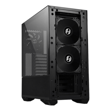 Lancool II Performance Mesh C, Tempered Glass, No PSU, E-ATX, Black, Mid Tower Case