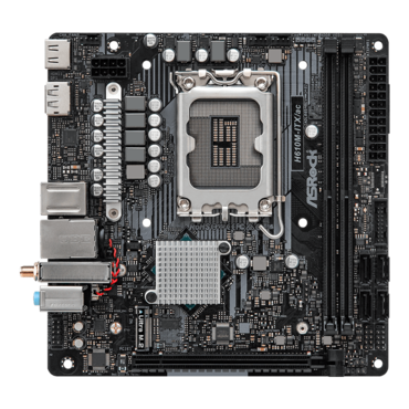 H610M-ITX/ac, Intel® H610 Chipset, LGA 1700, DP, Mini-ITX Motherboard