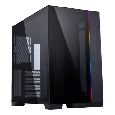 O11D EVO Tempered Glass, No PSU, E-ATX, Black, Mid Tower Case